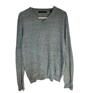 Perry Ellis Charcoal V-Neck Sweater